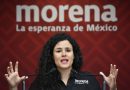 Deja Luisa Alcalde la dirigencia de Morena