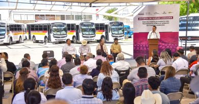 Gobernador Durazo refuerza transporte y salud en Cajeme