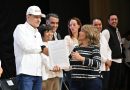 Gobernador Durazo y Sedatu entregan escrituras y fortalecen certeza patrimonial en Sonora