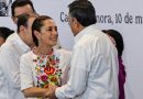 Acompaña Lamarque a Claudia Sheinbaum en entrega de tarjetas de Pensión Mujeres Bienestar en Cajeme