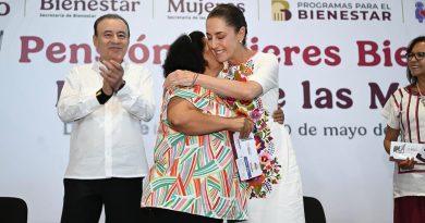 Sheinbaum y Durazo respaldan a más de 70 mil mujeres sonorenses con Pensión Bienestar Sheinbaum y Durazo respaldan a más de 70 mil mujeres sonorenses con Pensión Bienestar
