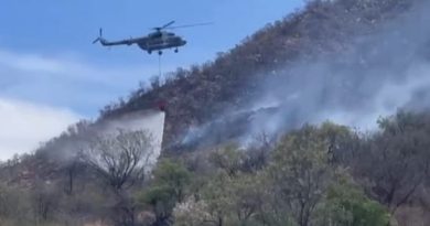 Alcanza CEPC 70 por ciento de control en incendio forestal de Arivechi Alcanza CEPC 70 por ciento de control en incendio forestal de Arivechi